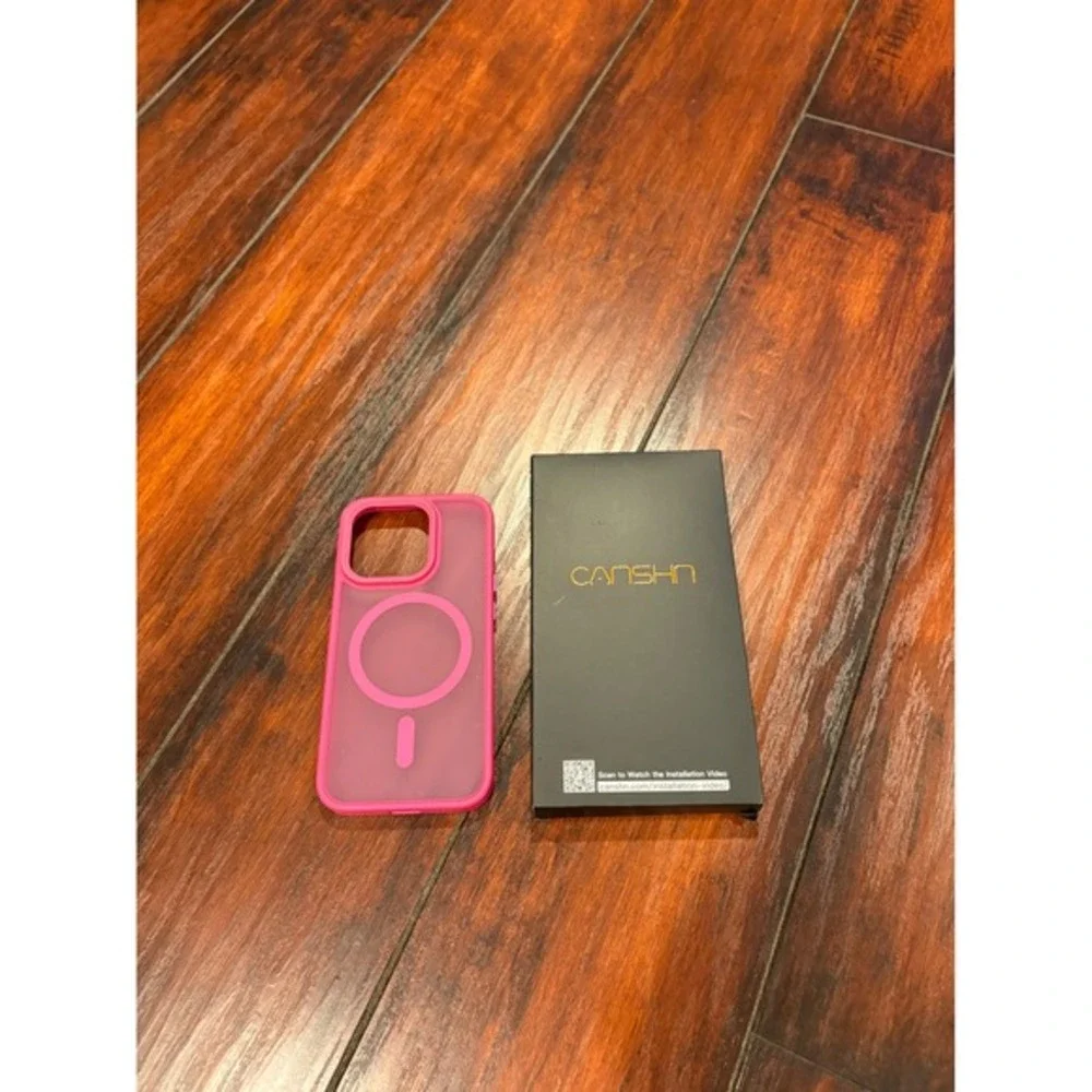 New CANSHN Magnetic Compatible with iPhone 15 Pro Case,‎ Upgraded [Full Camera